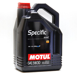 5L Huile Motul 5W30 Specific Dexos2 (Opel, Ford)