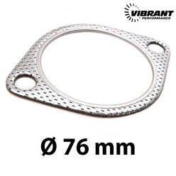 Joint d'Echappement Vibrant Performance 76 mm - 3" (2 Trous)