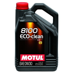 5L Huile Motul 0W30 8100 Eco-Clean C2 (Ford, Fiat & FAP Honda, Toyota, Subaru, Suzuki)