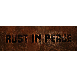 Sticker DriftShop Rust In Peace