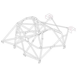 Arceau Multipoints Custom Cages à Souder pour Subaru Impreza GD - FIA