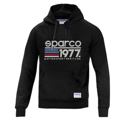 Sweat à Capuche Sparco 1977 Noir