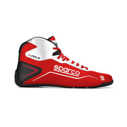 Bottines Karting Sparco K-Pole Enfant Rouges & Blanches